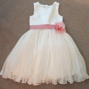 Girls white dress